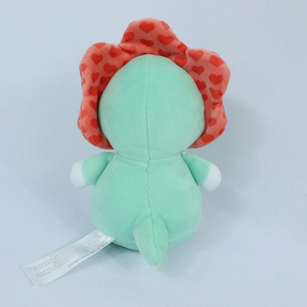 Animal Adventure Huggable Green Triceratops Hearts Stuffed Plush Dinosaur 2021
